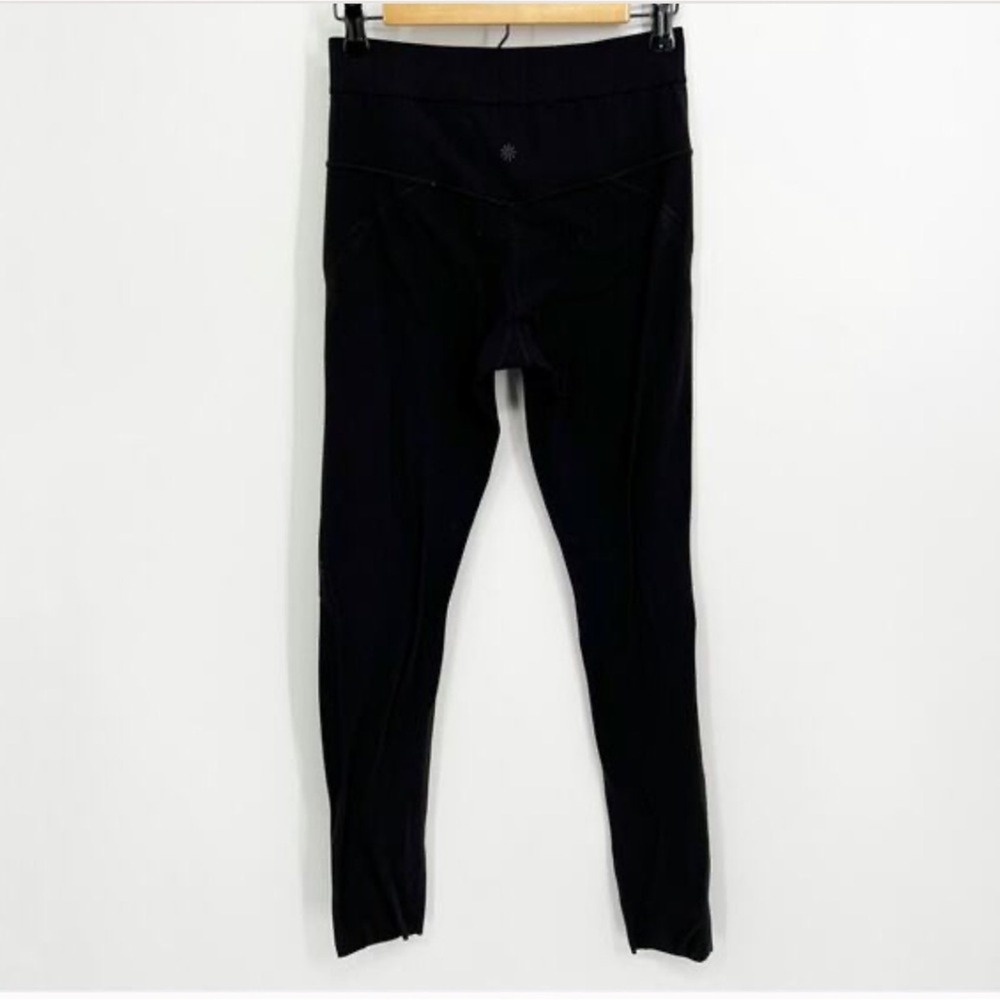 Athleta Womens Small Aura Leggings Super Soft Layer Athletic Workout Gym Black - Picture 3 of 6